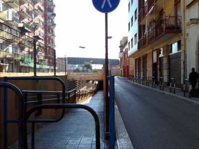L'uscita del cunicolo che sbuca in via Brigata e Divisione Bari, all'ingresso del quartiere Libert�
